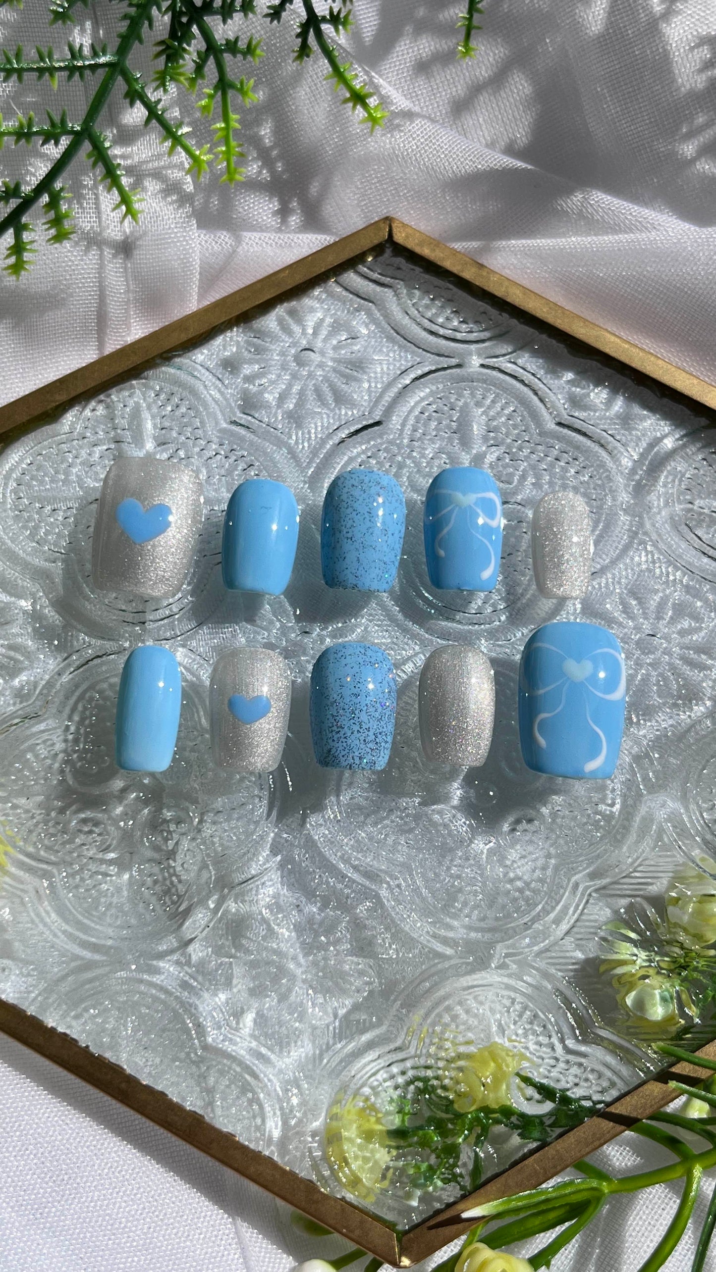 Magnetic Hearts x Blue