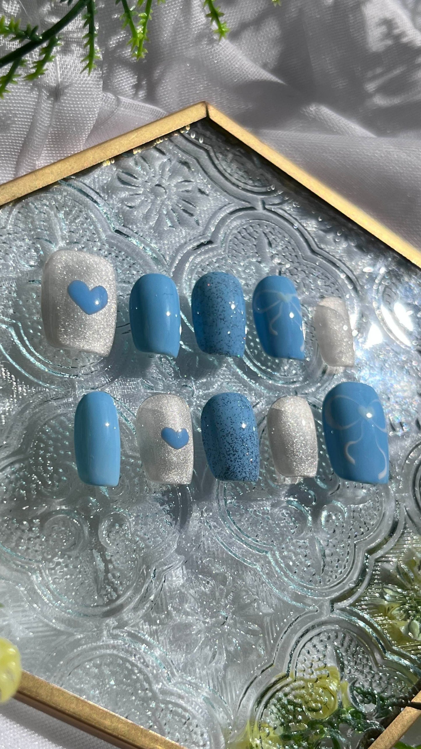 Magnetic Hearts x Blue