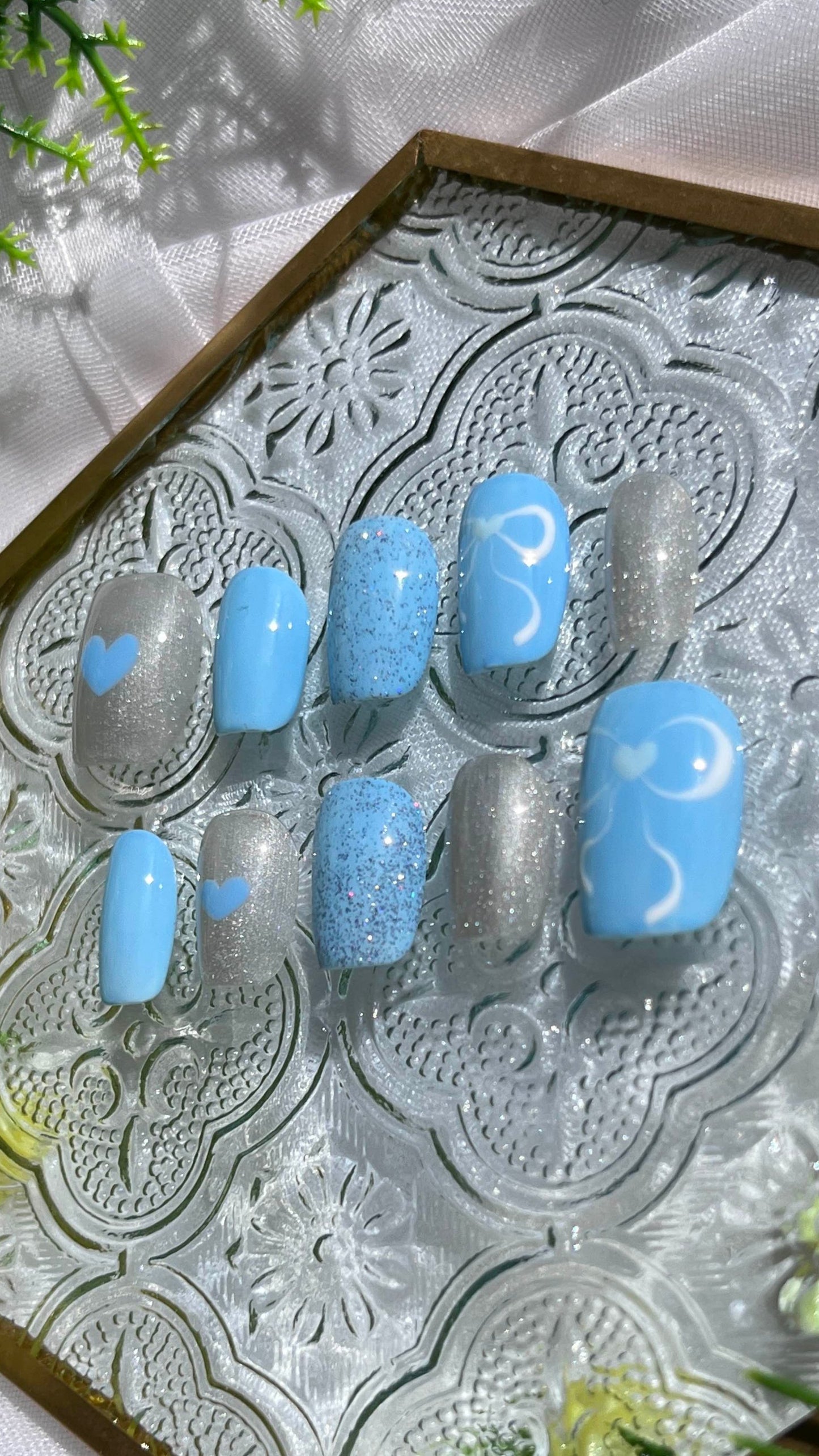Magnetic Hearts x Blue
