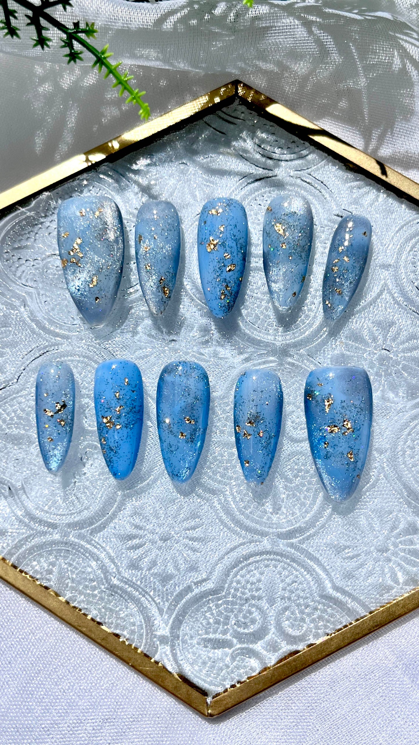 Blue Magnetic Marble